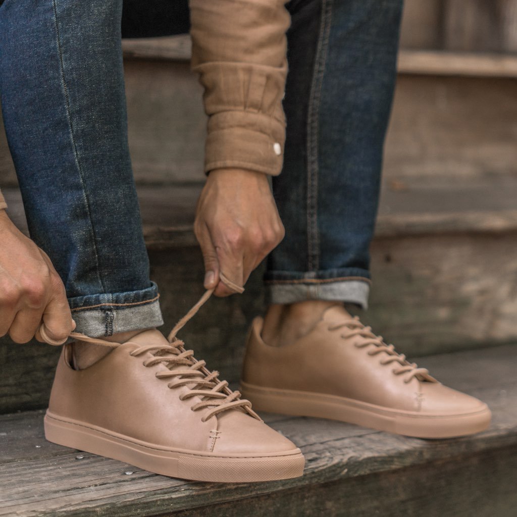 premier low top | natural vachetta